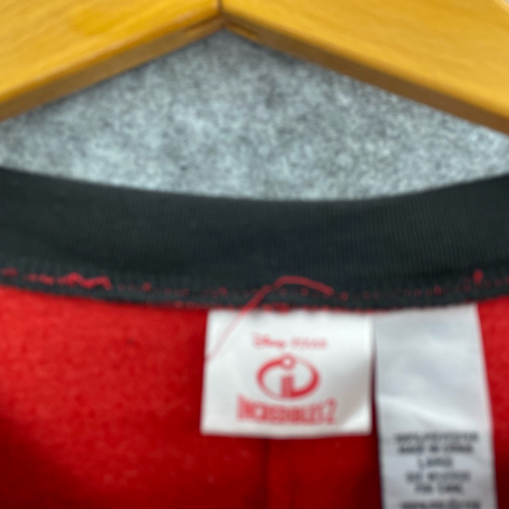 Disney Pixar Mr. Incredibles Union Suit One Piece Zip Fleece Pajamas Costume L - Picture 5 of 9